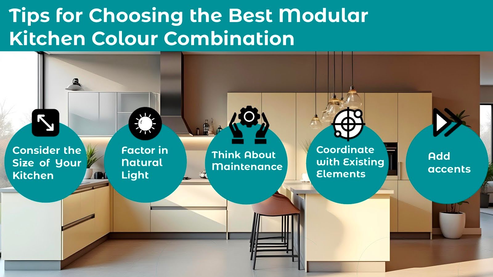 Tips for Choosing the Best Modular Kitchen Colour
Combination