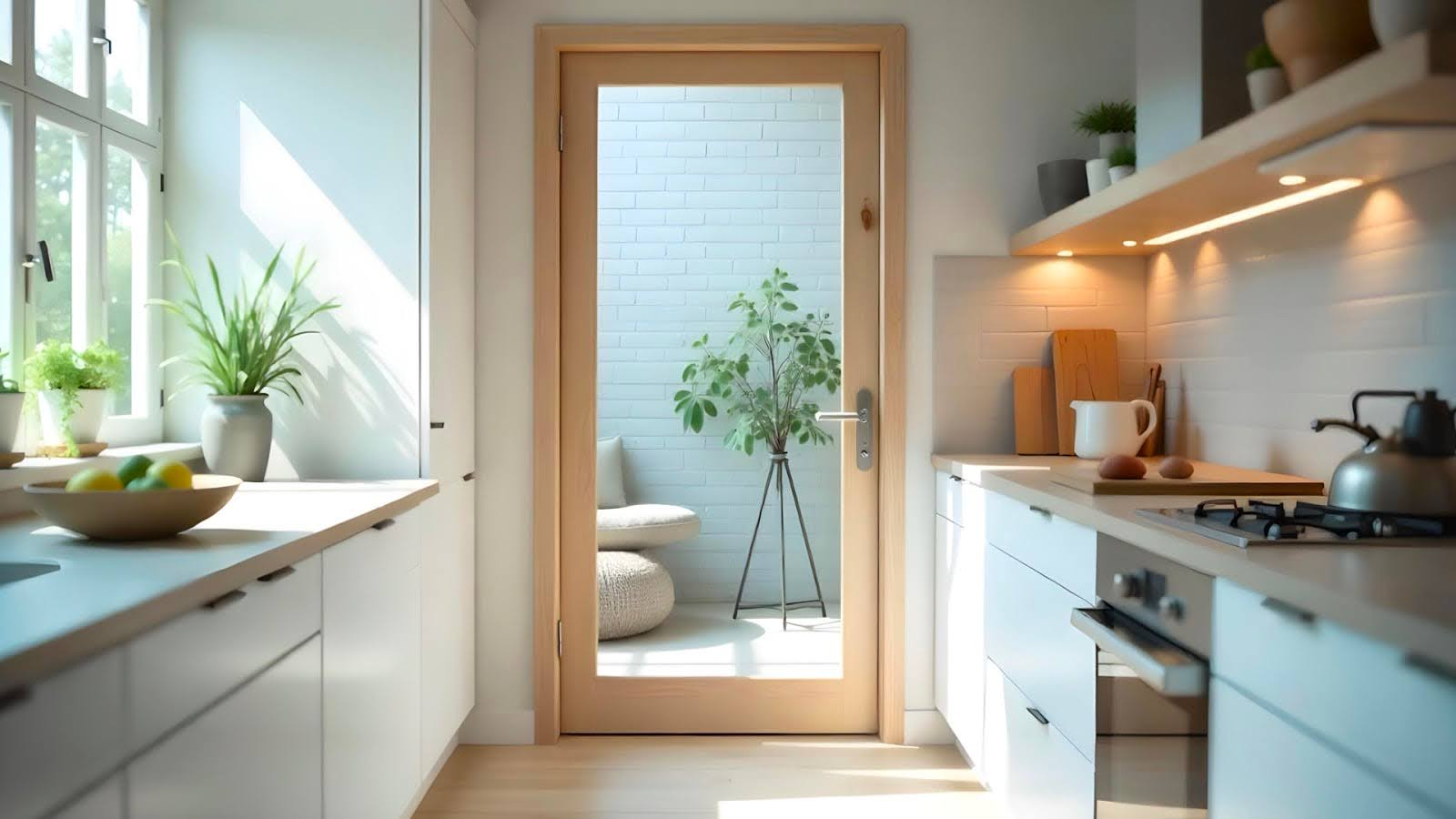 Glass Kitchen Door Designs: Elegant and Airy