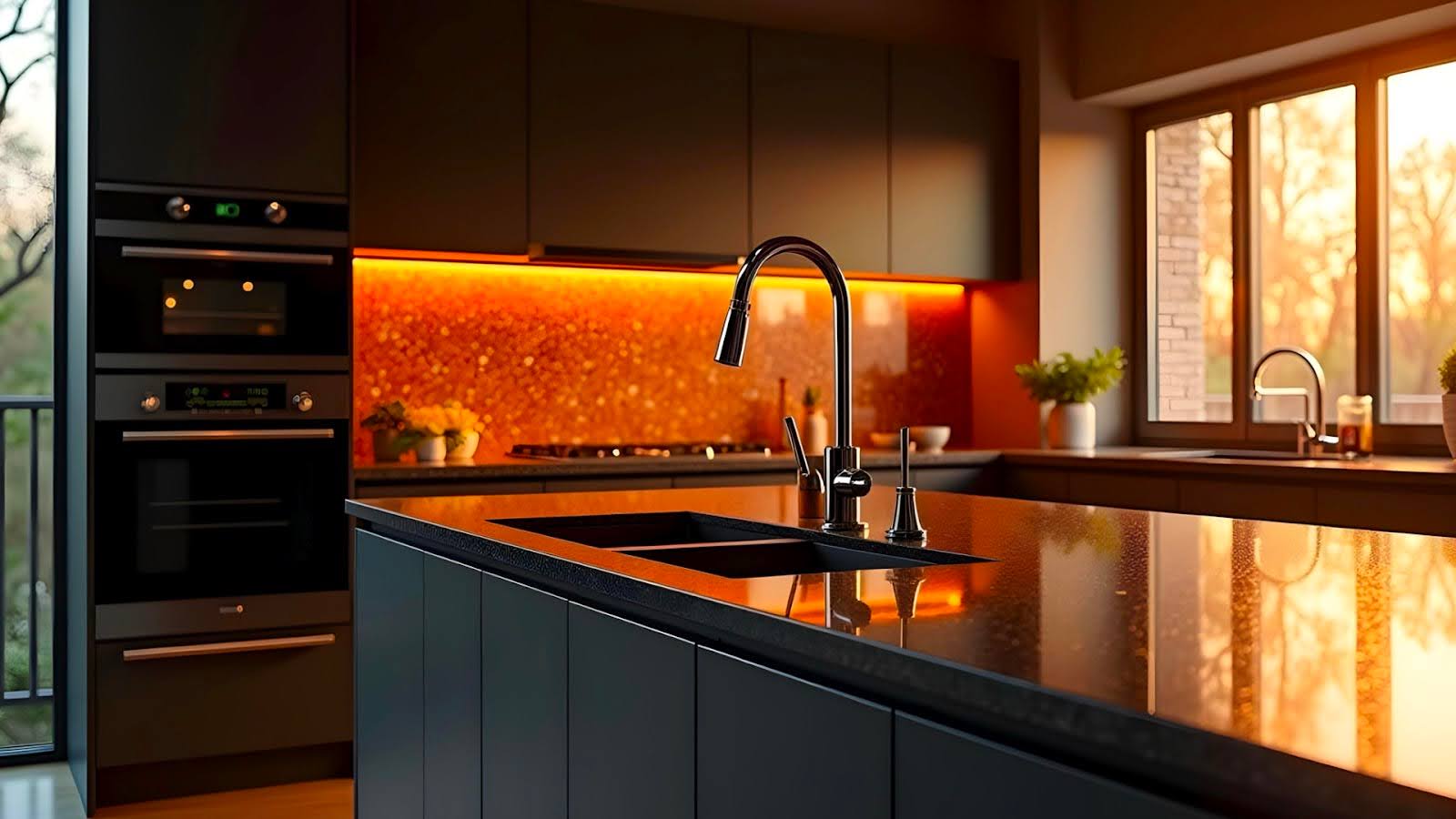 1. Absolute Black Granite