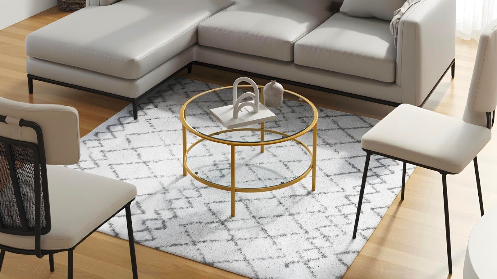 3. Glass-Top Teapoy Models for a Chic Appeal